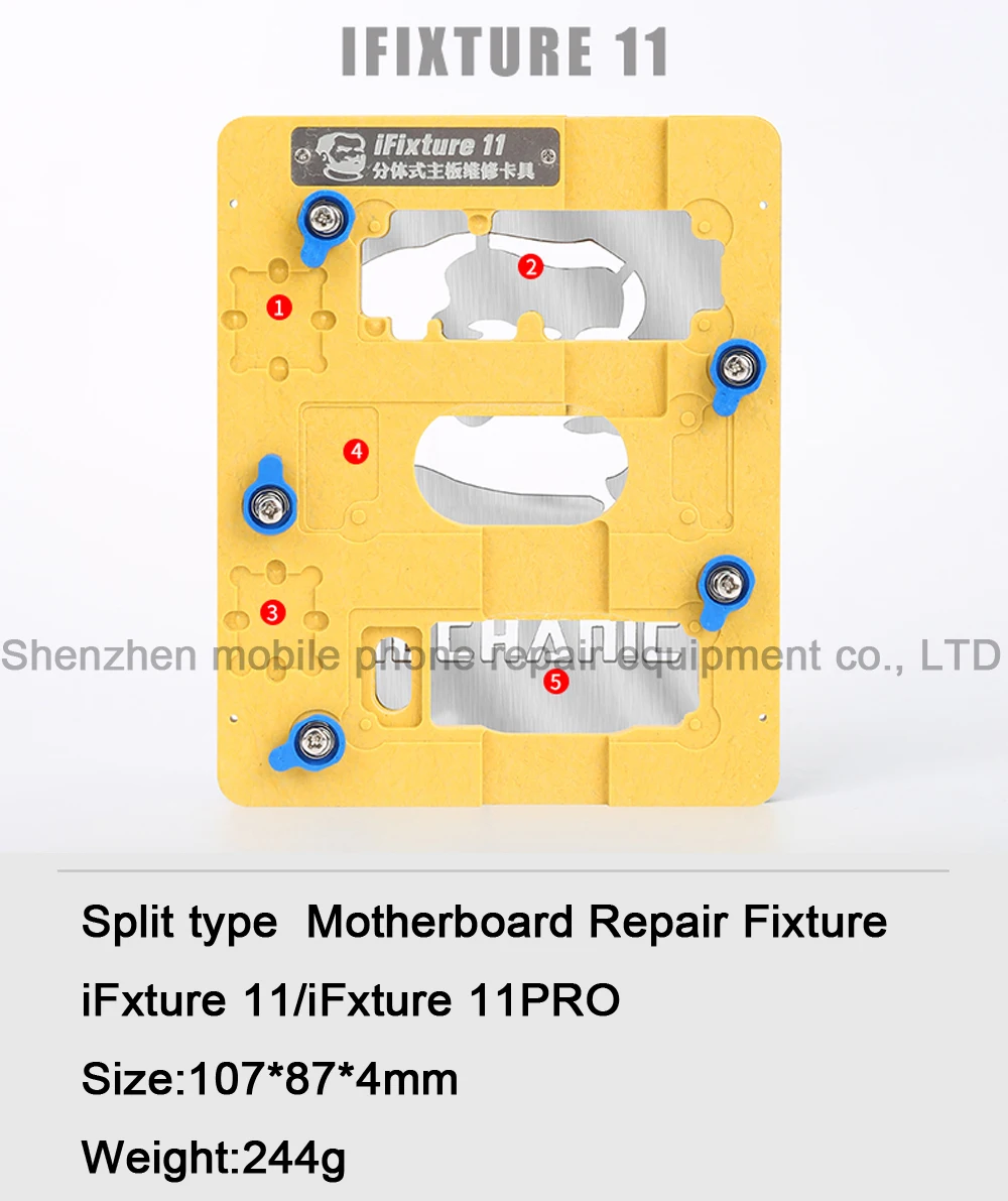 Механик ifixor 11PRO сплит-тип многофункциональный ремонт материнской платы приспособление для IPhone 11 PRO фиксированное обслуживание зажим платформы