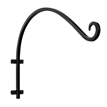 

Home Heavy Duty Flowerpot Rust-resistant Durable Plant Hangers Outdoor Garden Countyard Iron Structure Wall Decorations Holder