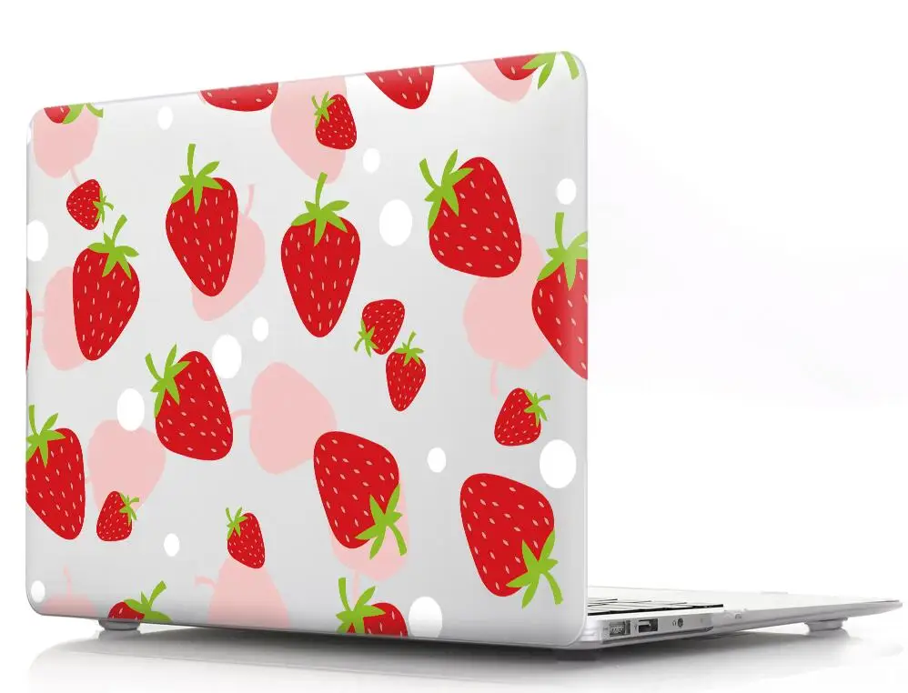 12 Жесткий чехол с рисунком фруктов для Mac 11,6 13,3 15,4 Touch Bar, чехол для Apple Macbook Air Pro 11 12 13 15 - Цвет: 12