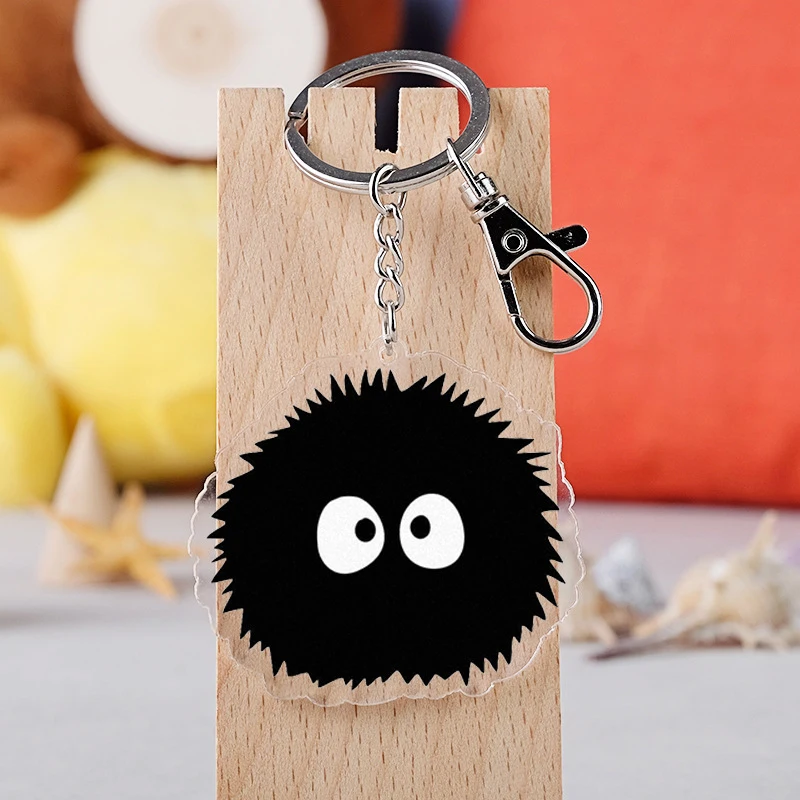Брелок для ключей Totoro мужской акриловый мультяшный персонаж из мультфильма