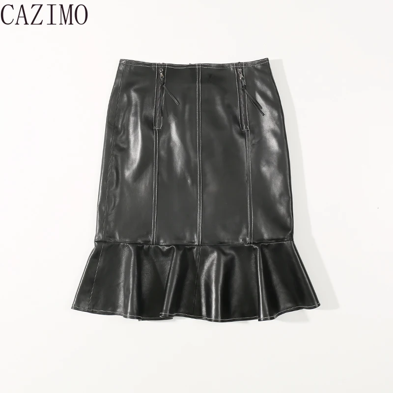 Echt Leer 2020 En Najaar Nieuwe Schapenvacht Rok Wilde Fishtail Tas Hippe Rok Echt Leer 2020 En Najaar Nieuwe Schapenvacht Rok Wilde Fishtail Tas Hippe Rok