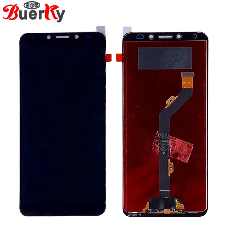 

BKparts Tested For Tecno LA7 LCD Display Touch Screen For Tecno Pouvoir 2 Pro LA7 LCD Digitizer Complete Assembly Replacement