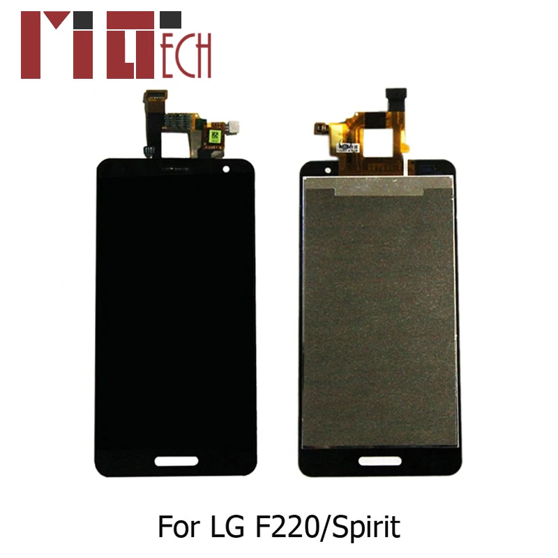 

LCD Display For LG Spirit GK F220 F220K Touch Screen Digitizer Full Assembly Replacement Black No/with Frame Repair Parts