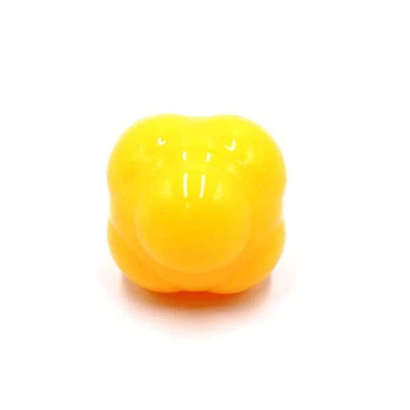 Светло-желтый New 1 Pcs Portable Silicone Hexagonal Ball Fitness Reactions Training Elasticity Sports XD88 - Цвет: Светло-желтый