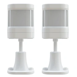 2Pcs P20 433Mhz Wireless Anti-Pet Infrared Detector Indoor PIR Motion Detector For WIFI GSM Home Security Alarm System