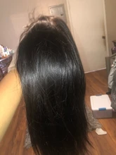 Pelucas frontales de encaje 360, línea de cabello prearrancado con pelo de bebé, peluca recta brasileña de 13x4, peluca con malla Frontal, pelucas de cabello humano para mujeres negras