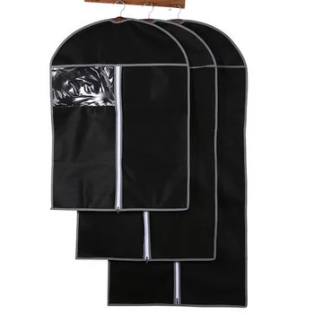 

Waterproof Clothes Storage Non-woven Dust-Proof Clothes Storage Dress Suit Cover Dustproof Bags Protector Clothing Cover Pouch
