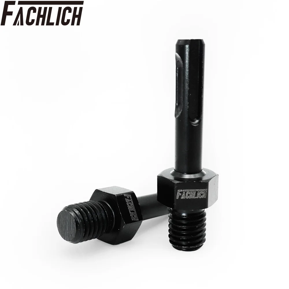 Fachlich 2pcs/pk Adapter Change thread converter for M14 male thread to SDS Plus Shank Connection Diamond core bits