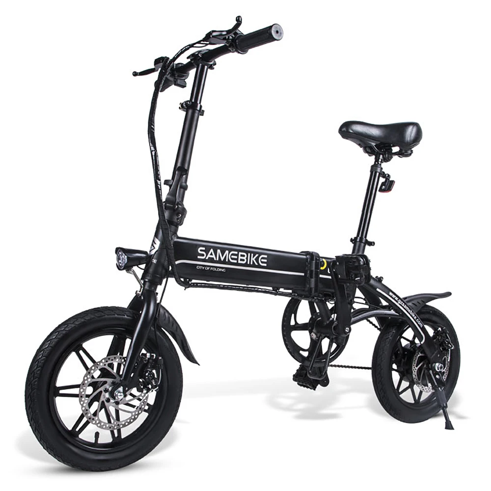 Clearance 14 Inch Folding Electric Bike Power Assist Electric Bicycle E-Bike Scooter 36V 250W Motor 17