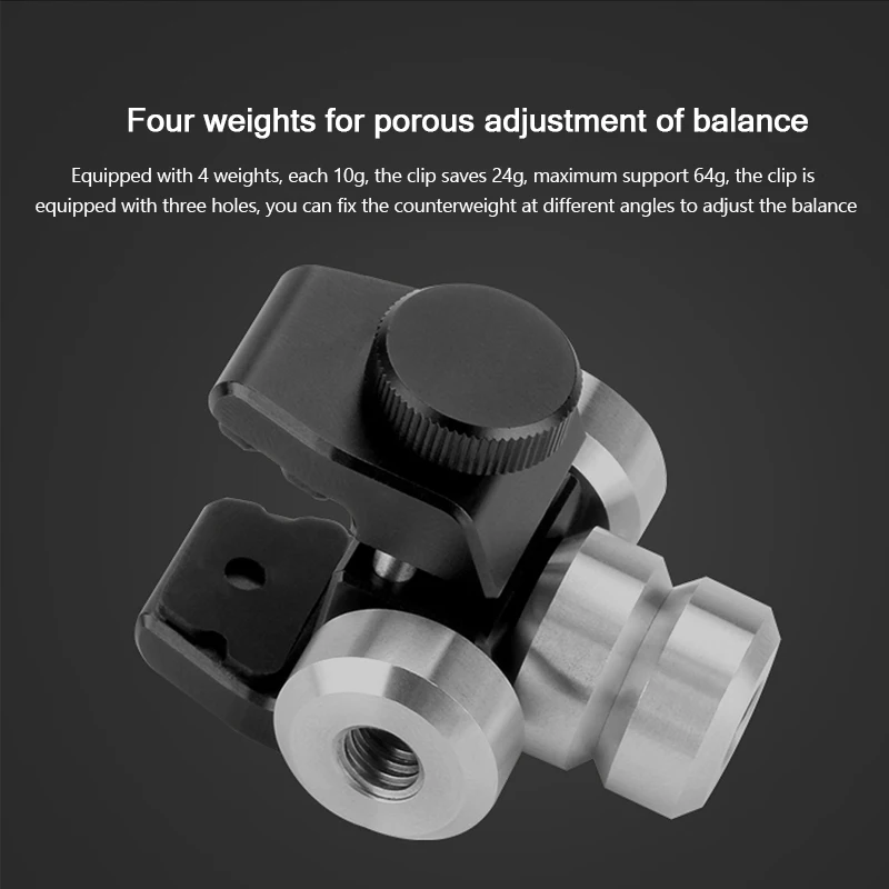 Ulanzi противовес для zhiyun smooth 4 балансировки DJI Osmo Mobile 3 момента объектив anamorphy