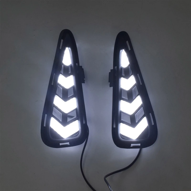 

Car Accessories LED Daytime Running Light for Toyota Camry 2015 2016 DRL Cover Fog Lamp Car-Styling External Front Fog Lamp