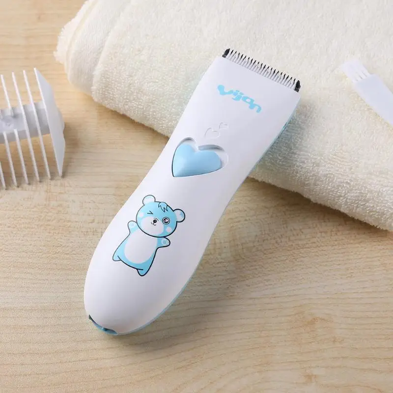 Мультяшная USB аккумуляторная машинка для стрижки волос безопасность и надежность Многофункциональный водонепроницаемый триммер для волос необходимые домашние детские гаджеты