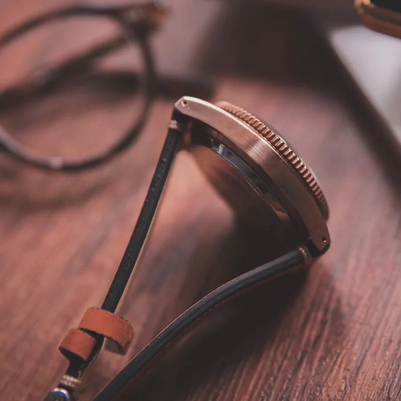 PROXIMA автоматические часы для мужчин Бронзовые Мужчины подводные 200 м