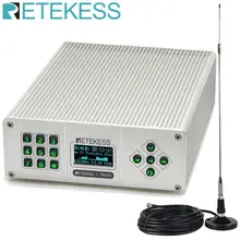 Retekess TR505 25W PLL антенна ЧМ-передатчика USB Мини Радио Стерео станция беспроводной без потерь музыка вещания+ мощность+ антенна