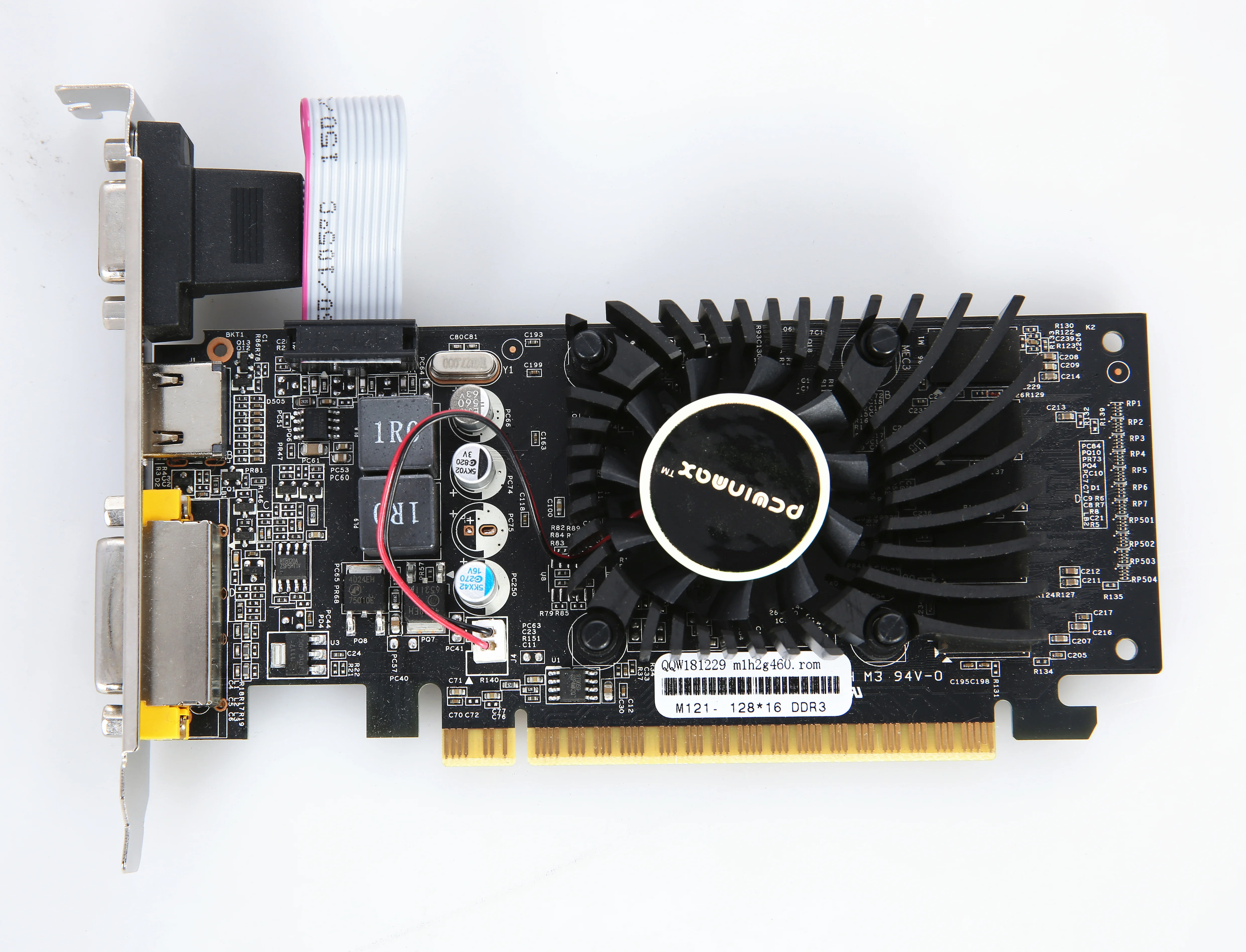 PCWINMAX GT 210 1 Гб D3 64 битная карта PCI E игровая видеокарта с DVI VGA HDMI портом. Для NVIDIA GeForce