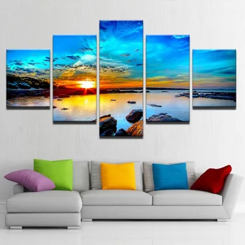 

5PCS/SET 5D Diamond Painting Cross Stitch Art Crafts Number Kit Wall DecorNew Arrive Home Decorations Wall Sticker 2