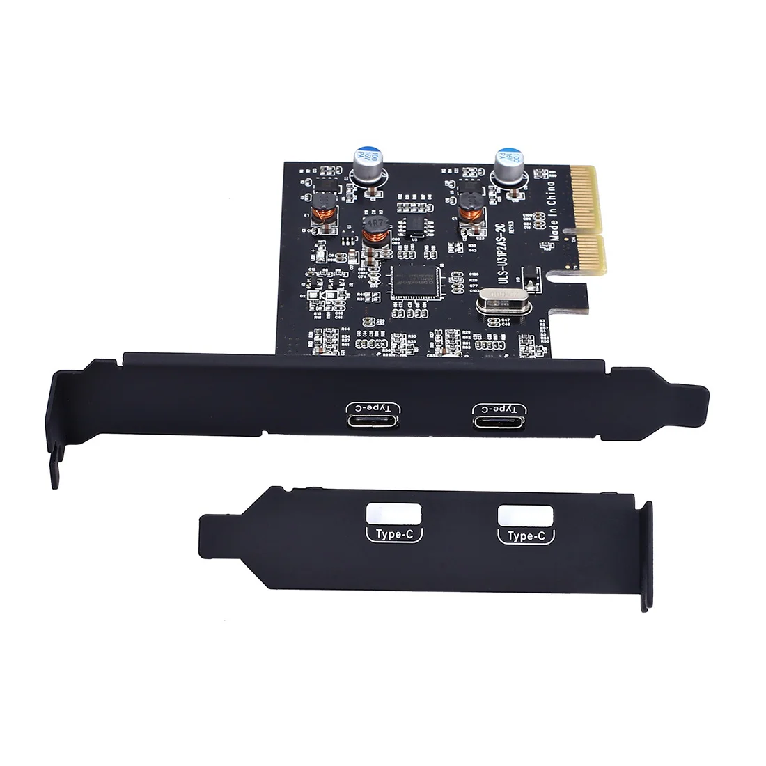 Schede Aggiuntive Usb 3.1 Dual 10Gbps 2X Tipo-C Porte Pci Express Controller Riser Card Adattatore Di Espansione Per Mac Pro Windows