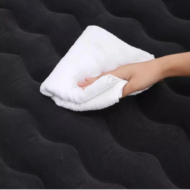 Inflatable car mattress outdoor camping inflatable bed PVC flocking Multifunctional Car inflatable bed car accessories