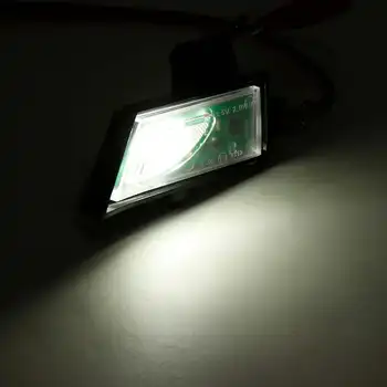 

2Pcs White Car Side Under Mirror Light LED Puddle Light For VW for Volkswagen GOLF 7