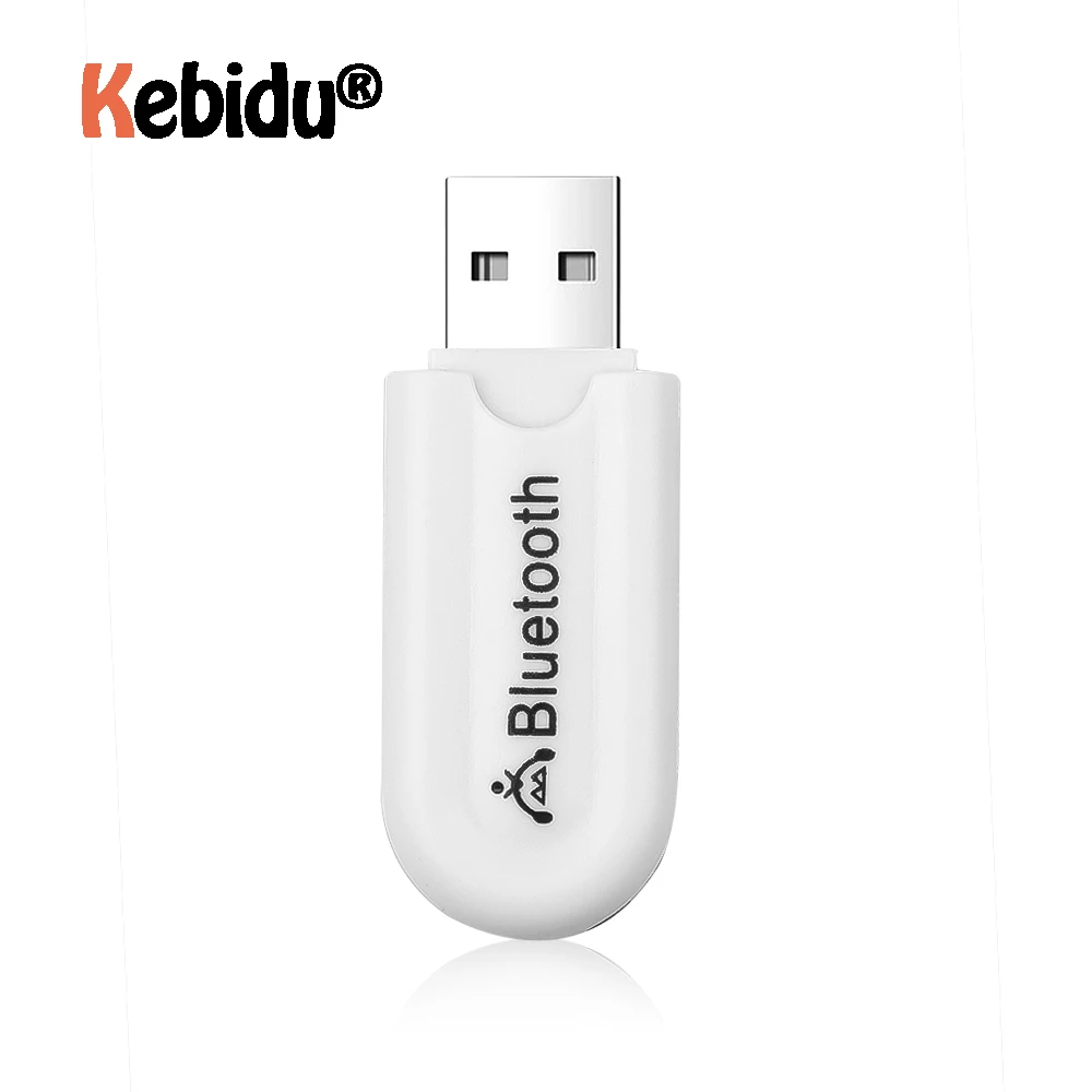 USB адаптер беспроводной автомобильный AUX 2 в 1 Bluetooth V5.0 аудио приемник 3 5 мм разъем