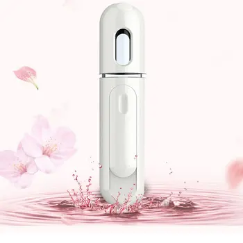 

Pocket Size Handy Design Ultrasonic Face Spray Bottle Nano Mister Sprayer Beauty Hydrating Tools Moisturizing Tools