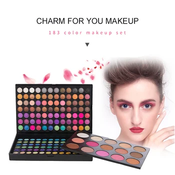 

VERONNI 183 Color Makeup set including Blush Bronzer Eyeshadow makeup kit women Cosmetics