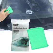 

1x Car Window Windshield Cleaning Magic Sponge Remove Oil Film Car Surface Scratches Repair Paint Care Auto Accessries Car Shine