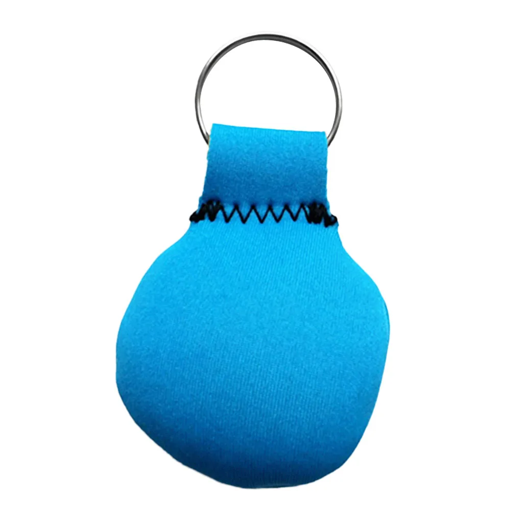 Neoprene Floating Keychain + Stainless Steel Accessory Gift Navigation Kayak Fishing Floating Keyring