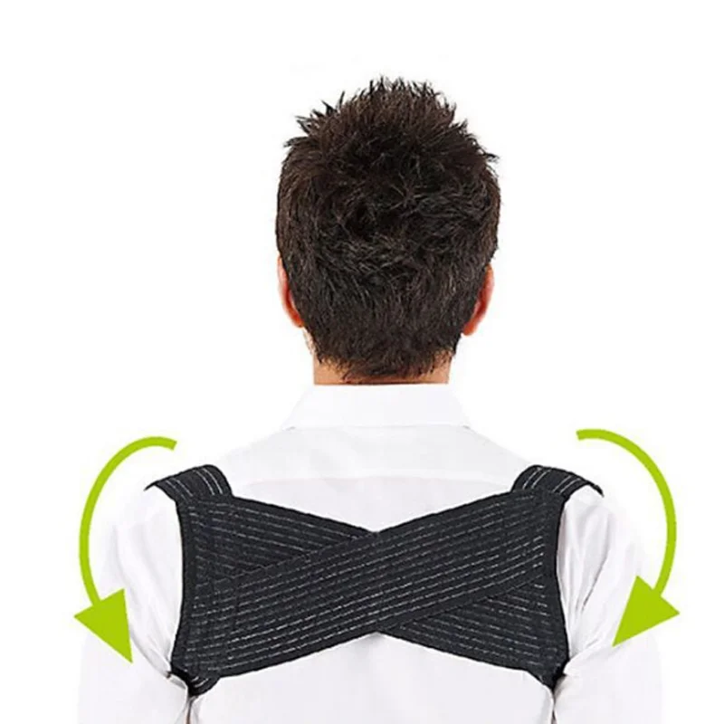 Men Posture Corrector Breathable Back Shoulder Hunchback Correction Brace Belt Strap SDFA88 | Красота и здоровье
