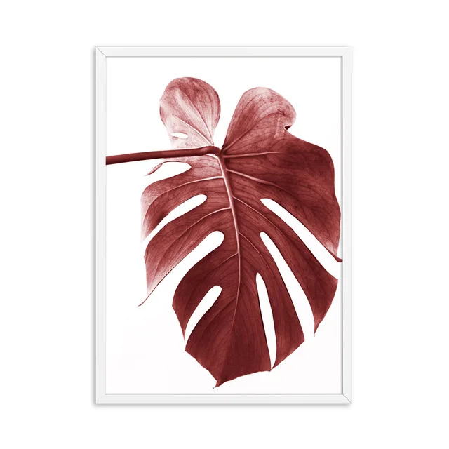 Red-Palm-Leaves-Flower-Succulent-Cuadros-Decoracion-Peony-Wall-Art-Canvas-Painting-Nordic-Poster-Wall-Decor.jpg_640x640
