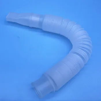 

50pcs Disposable atomizing tube sterile corrugated pipe threaded pipe connecting pipe throat pipe mouthpiece