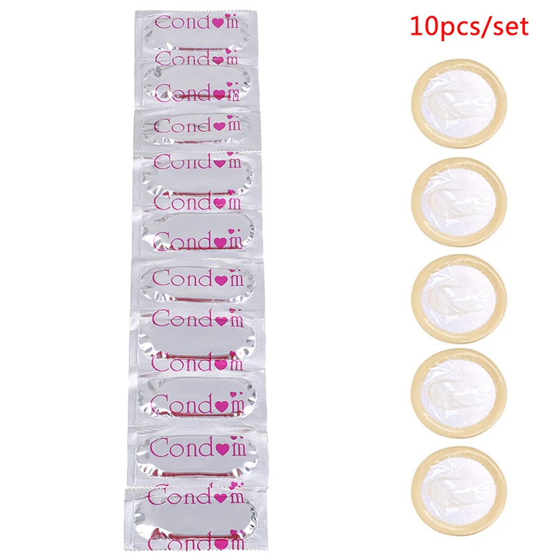 10pcs Large Oil Condom Man Sex Dotted G Spot Delay Safer Contraception Condom Sex Toy For Male