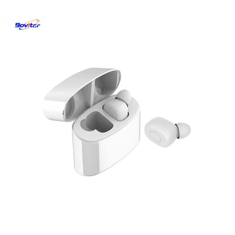 Bovitar TWS Earbuds Wireless Bluetooth Earphones Stereo Headset Bluetooth Earphone With Mic and Charging Box For Smart Phone