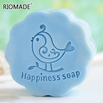 

Happiness Bird Stamp For Soap Making Transparent Animal Soap Seal With Handle Clear Acrylic Stamp Customize