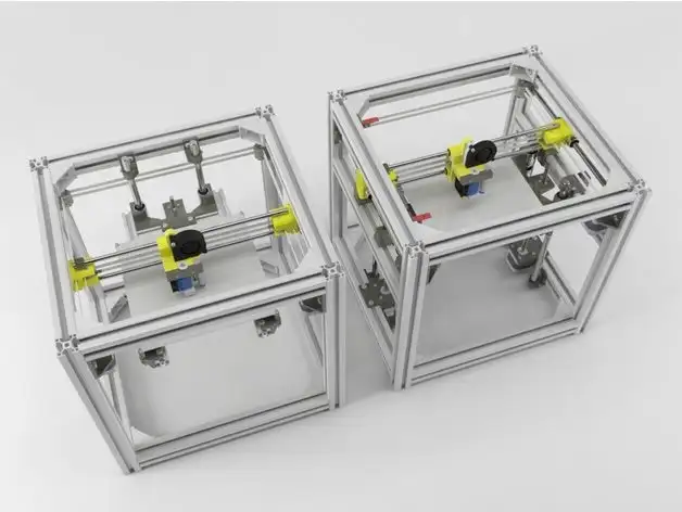 DIY 3d принтер HEVO Hypercube Evolution 3d принтер 300*300*400