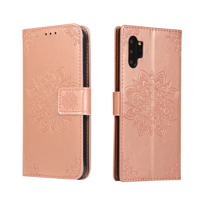 Rose Gold Для M10 M20 M30 M40 чехол Кожаный чехол-портмоне с откидной крышкой для Samusng Galaxy A10 A20 A30 A40 A50 A60 A70 A80 A7 A9 A750 бумажник с отделением для карт чехол s - Цвет: Rose Gold