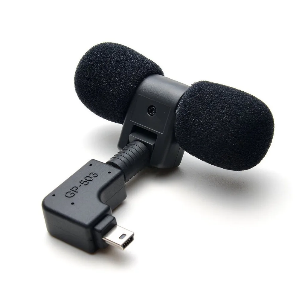 Для Gopro Hero 3/3+/4 мини стерео микрофон защитная рамка чехол крепление для Go Pro Экшн-камера 3,5 мм без шума мини-микрофон