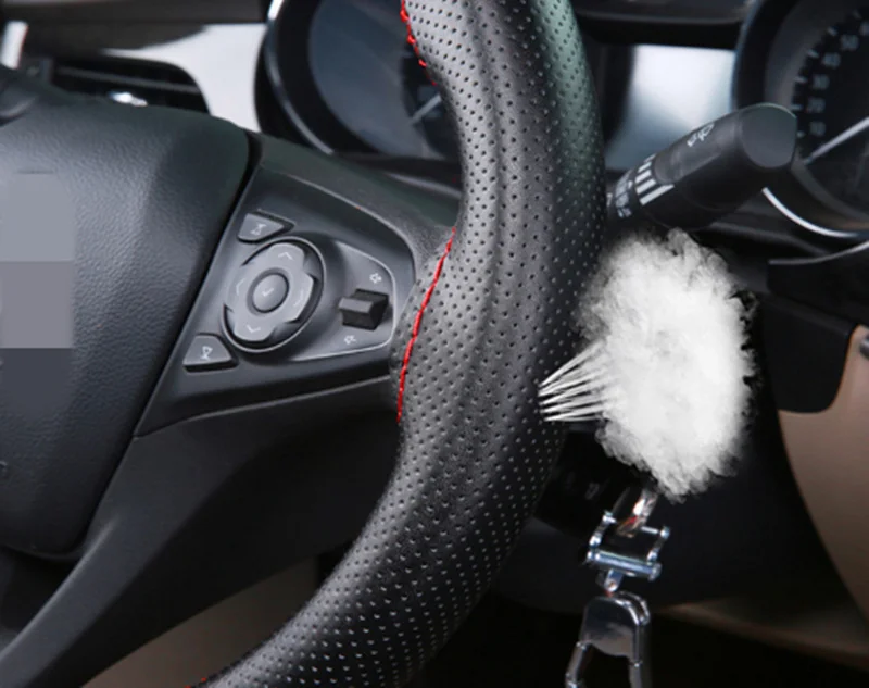 Steering Wheel Cover Artificial Leather Car Styling For Toyota Corolla Avensis Yaris Auris Hilux Prius Prado Camry
