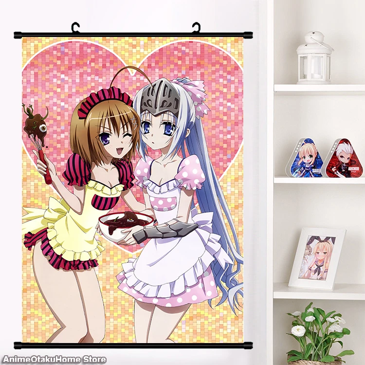 Anime Kore wa Zombie Desu ka? Is This a Zombie? Aikawa Ayumu Eucliwood  Hellscythe Wall Scroll