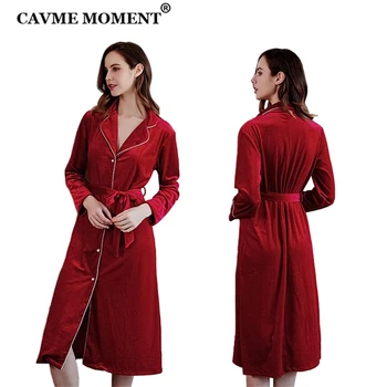 

CAVME Winter Robe Velour Robes Bride Kimono Bridesmaid CUSTOM LETTERS Solid Color Wine red Pink Navy Black 70KG