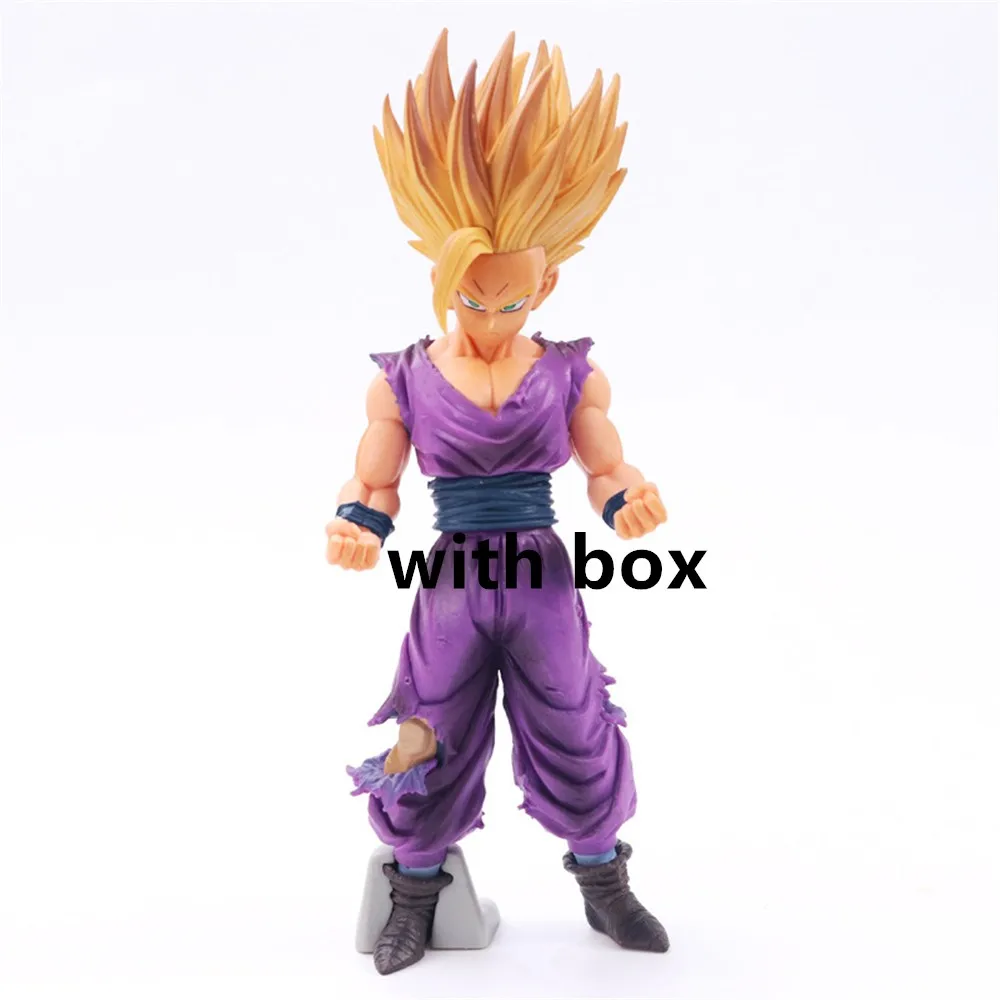 Dragon Ball Z Аниме Сон Гохан фигурки MSP Супер Saiyan фигурка DBZ Гохан Гоку Коллекционная модель игрушки ПВХ Рождественский подарок кукла - Цвет: regular with box