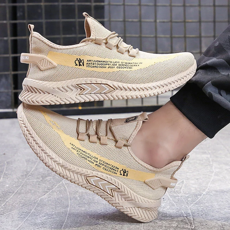 De moda de los hombres Zapatillas de deporte de malla zapatos casuales zapatos Lac-ligero vulcanizar zapatos para caminar Zapatillas de deporte Zapatillas Hombre 39-44