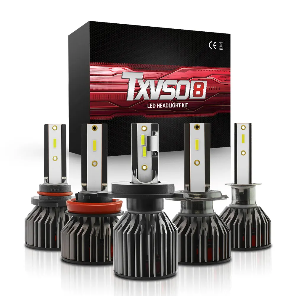 WhatsKey CSP H7 100 Вт 10000лм светодиодный H4 Canbus H1 H3 H8 H11 9005 HB3 9006 HB4 6000K автомобильный