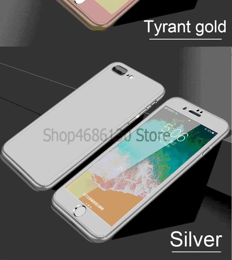 360 градусов полный Чехол Для Телефона iPhone 7 8 Plus 11 Pro X Xs Max Xr Capa Чехлы для iPhone 6 6S Plus X Xr 5 5S SE чехол Coque