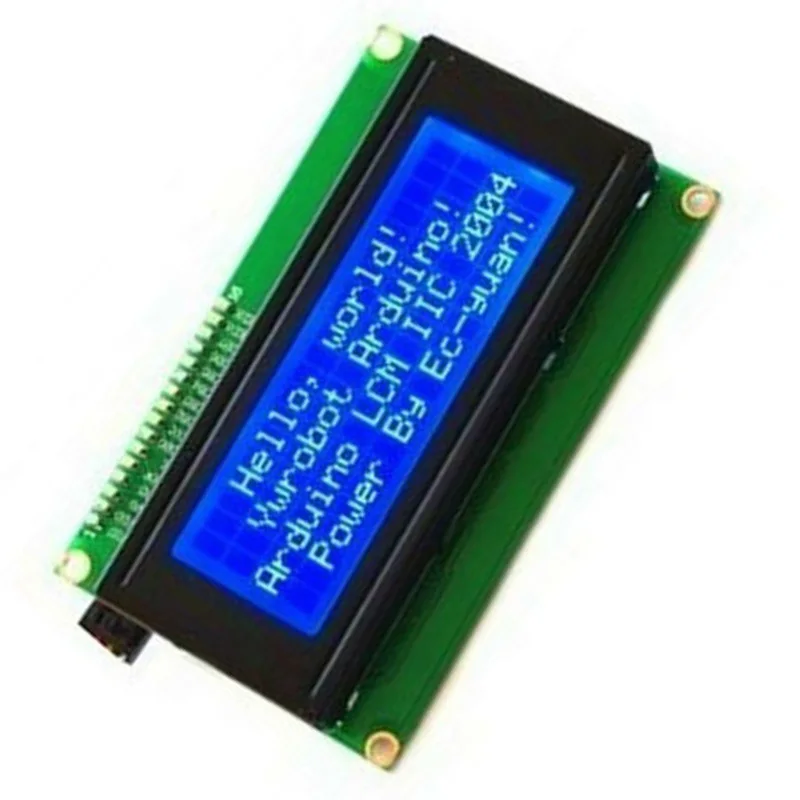 1 шт 5V IIC I2C TWI Серийный ЖК-дисплей 2004 20x4 Модуль Щит Дисплей запасные части