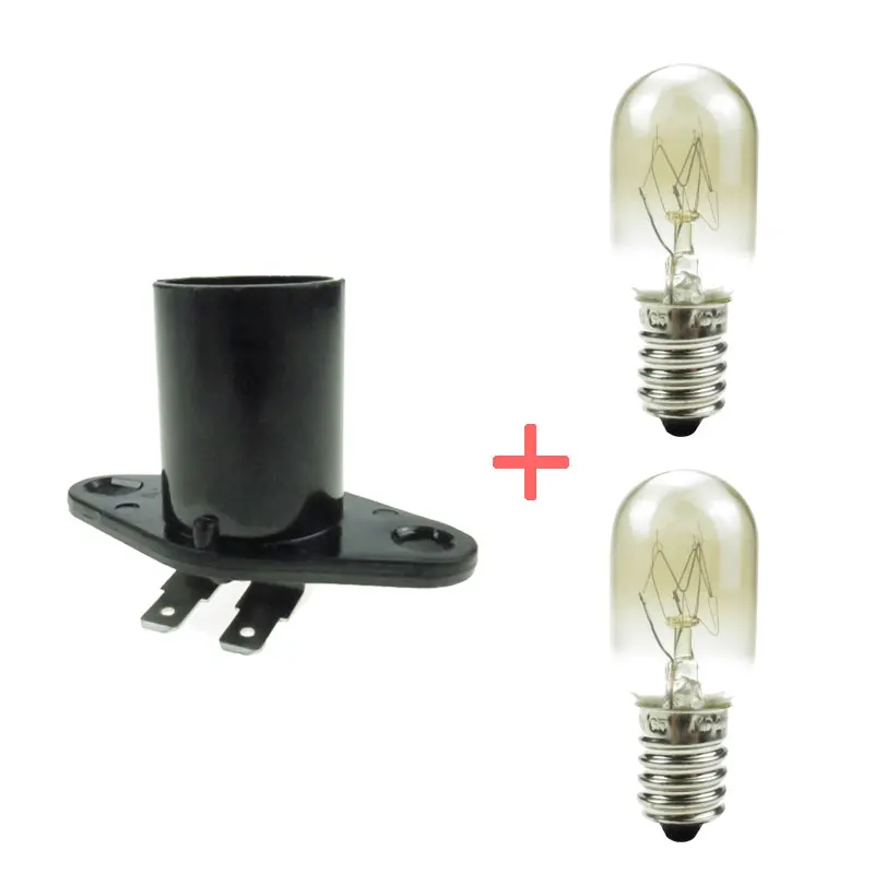 F612E5Y30AP Microwave Lamp Light Bulb and Socket Assembly Replacement