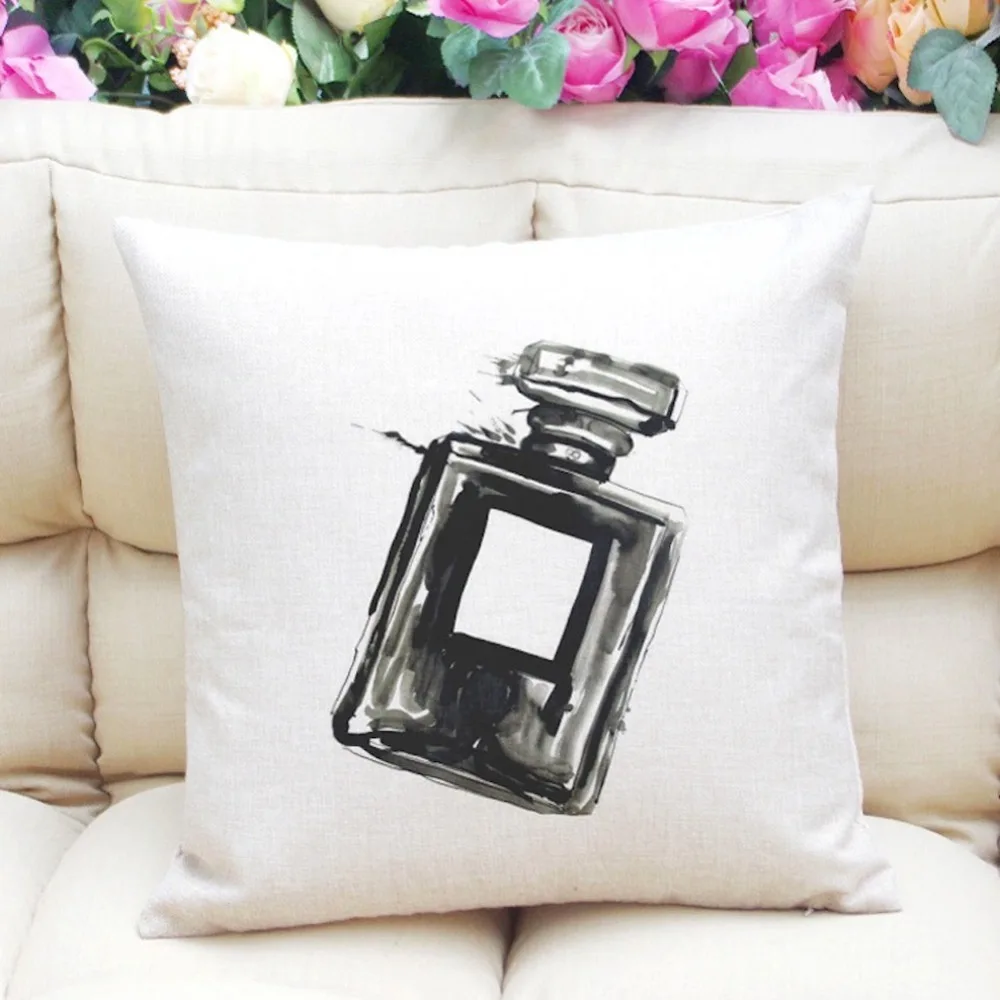 45-45cm-Printed-Pillowcase-Perfume-Bottles-Lipstick-Velvet-Cushion-Cover-Square-Pillowslip-Home-Pillow-Covers(6)