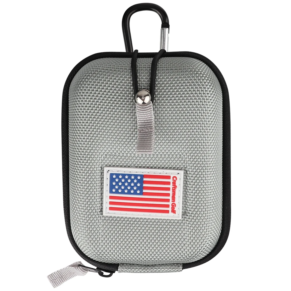 Golf Rangefinder Hard Case Cover with Carabiner Clip Compatible with Most Model