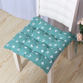 

40x40cm Office Cotton Seat Cushion Soft Breathable Chair Cushion Coussin almofada Suitable Home Office Restaurant Bar Seat Mat