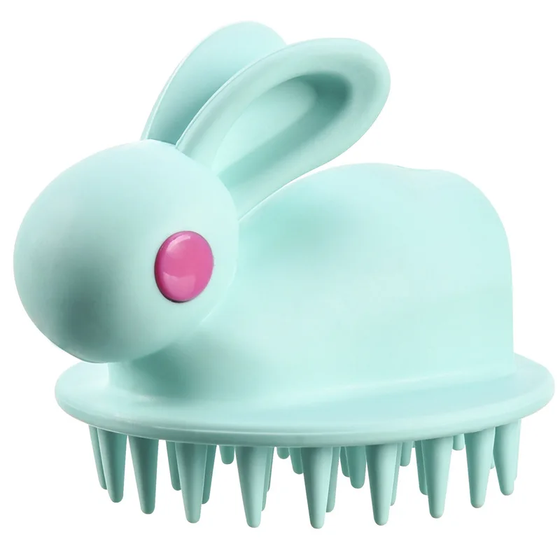 Baby Bath Brush cute Rabbit Shampoo Massage Brush Hairdressing Supplies Baby Shampoo Comb Massage hair brush comb,baby hair comb
